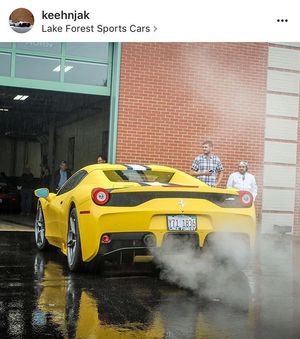 Image post by @ferrarilakeforest on Instagram
