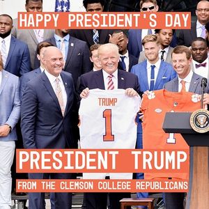 Image post by @clemsoncollegerep on Instagram