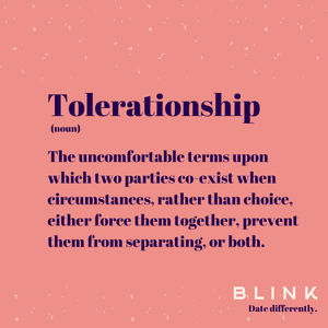 Image post by @theblinkdate on Instagram