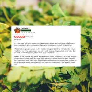 Image post by @forage_kitchen on Instagram