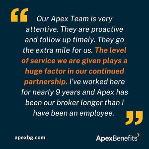 Image post by @ApexBenefitsIN on Facebook