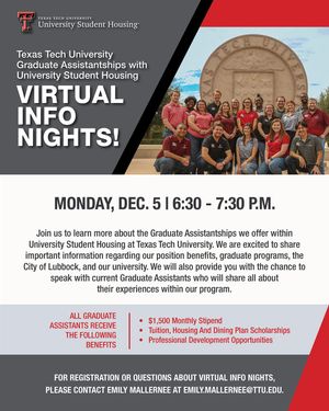 Image post by @ttuhousing on Instagram