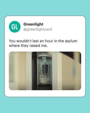 Image post by @greenlightcard on Instagram