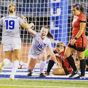 Image post by @ubwomenssoccer on Instagram