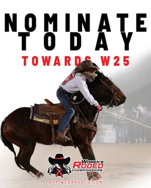 Image post by @womensrodeo on Instagram