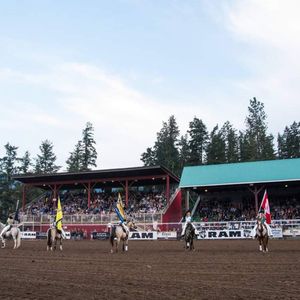 Image post by @cloverdalerodeo on Instagram