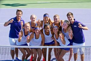 Image post by @tcuwomenstennis on Instagram