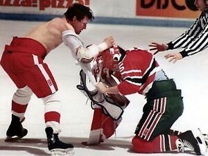 Image post by @hockeyfights on Instagram