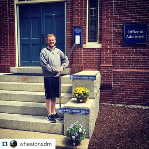 Image post by @wheatonlyons on Instagram