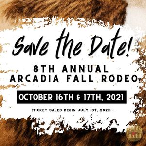 Image post by @arcadiarodeo on Instagram