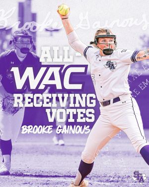 Image post by @sfa_softball on Instagram