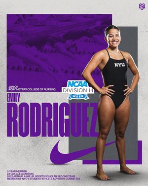 Image post by @nyuathletics on Instagram