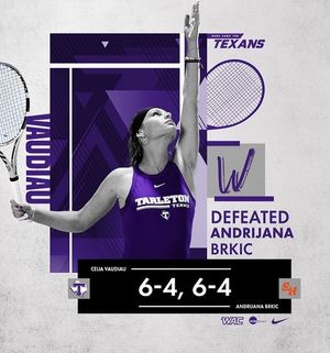 Image post by @tarletontennis on Instagram
