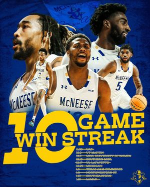 Image post by @McNeeseMBB on Twitter/X