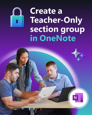 Image post by @MicrosoftEDU on Twitter/X