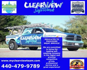 Image post by @clearviewsoftwash.oh on Facebook