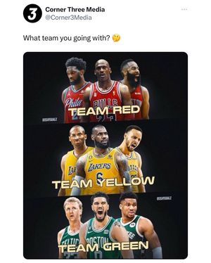 Image post by @cornerthreemedia on Instagram