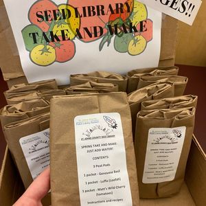 Image post by @stjohnscountylibrary on Instagram
