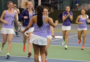 Image post by @tcuwomenstennis on Instagram