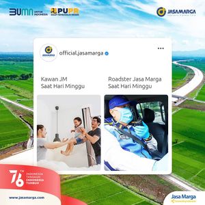 Image post by @official.jasamarga on Instagram