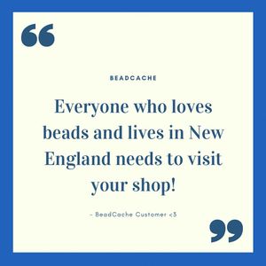 Image post by @beadcache on Instagram