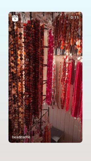 Video post by @beadcache on Facebook
