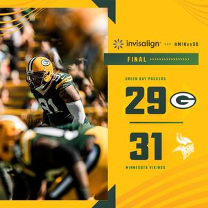 Image post by @packers on Twitter/X