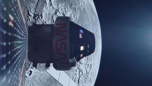 Image post by @nasaartemis on Instagram