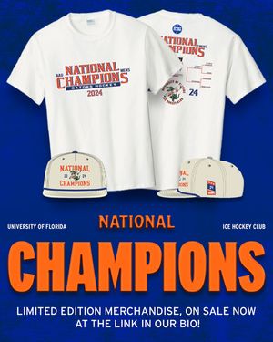 Image post by @ufhockey on Instagram