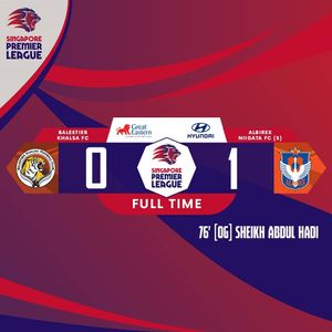 Image post by @sgpremierleague on Instagram