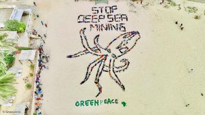 Image post by @greenpeace on Instagram