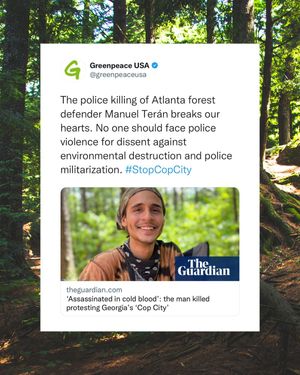 Image post by @greenpeaceusa on Instagram