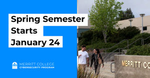 Image post by @MerrittCollegeCyberProgram on Facebook