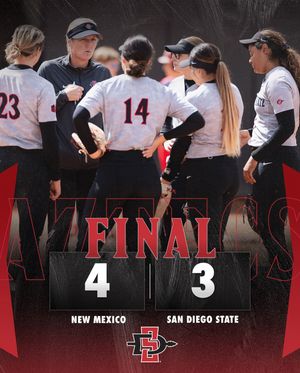 Image post by @sdsu_softball on Instagram