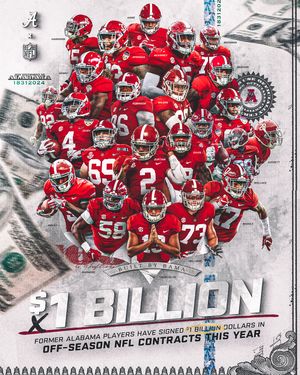 Image post by @alabamafbl on Instagram