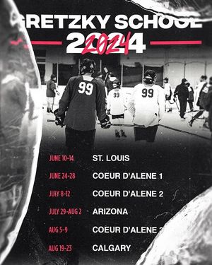 Image post by @gretzkyhockeyschool on Instagram