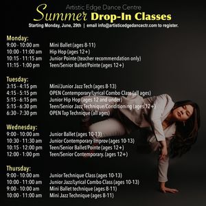 Image post by @artisticedgedancecentre on Instagram