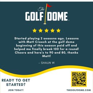 Image post by @the_golf_dome on Instagram