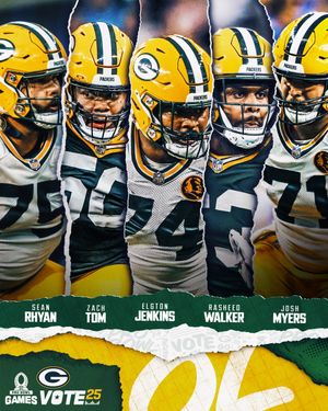 Image post by @packers on Twitter/X