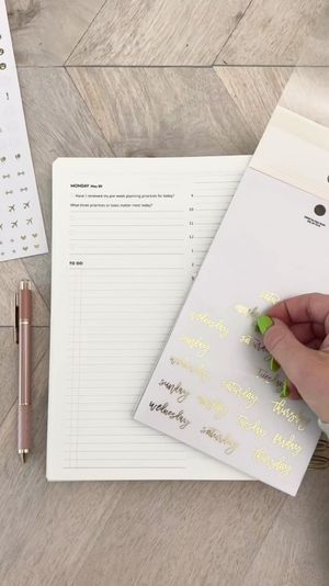 Video post by @BecomingYourBestPlanner on Facebook
