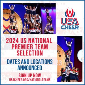 Image post by @usa_cheer on Instagram