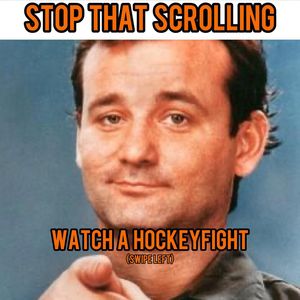 Image post by @hockeyfights on Instagram