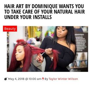 Image post by @broadcastingbeauty on Facebook
