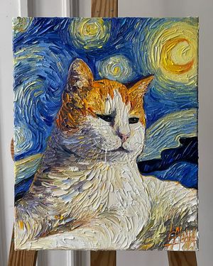 Image post by @monaedulescoart on Instagram