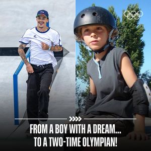 Image post by @olympics on Instagram