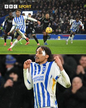 Image post by @BBCSport on Twitter/X