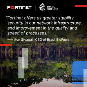 Image post by @fortinet on Instagram