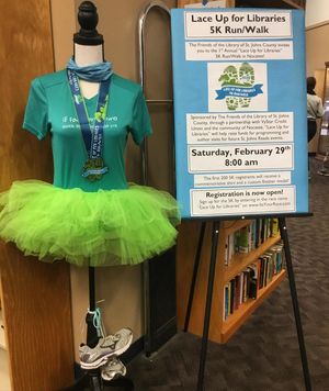 Image post by @stjohnscountylibrary on Instagram