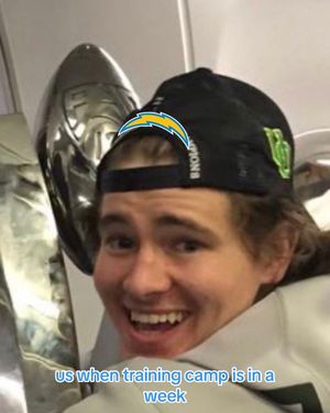Image post by @chargers on TikTok