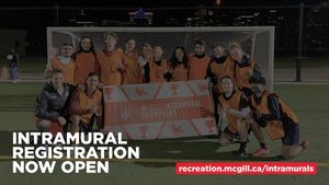 Image post by @mcgillrecreation on Instagram